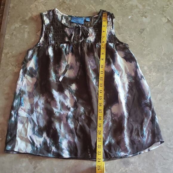 Simply Vera Vera Wang Flowy Tunic Tank Top - Picture 6 of 8